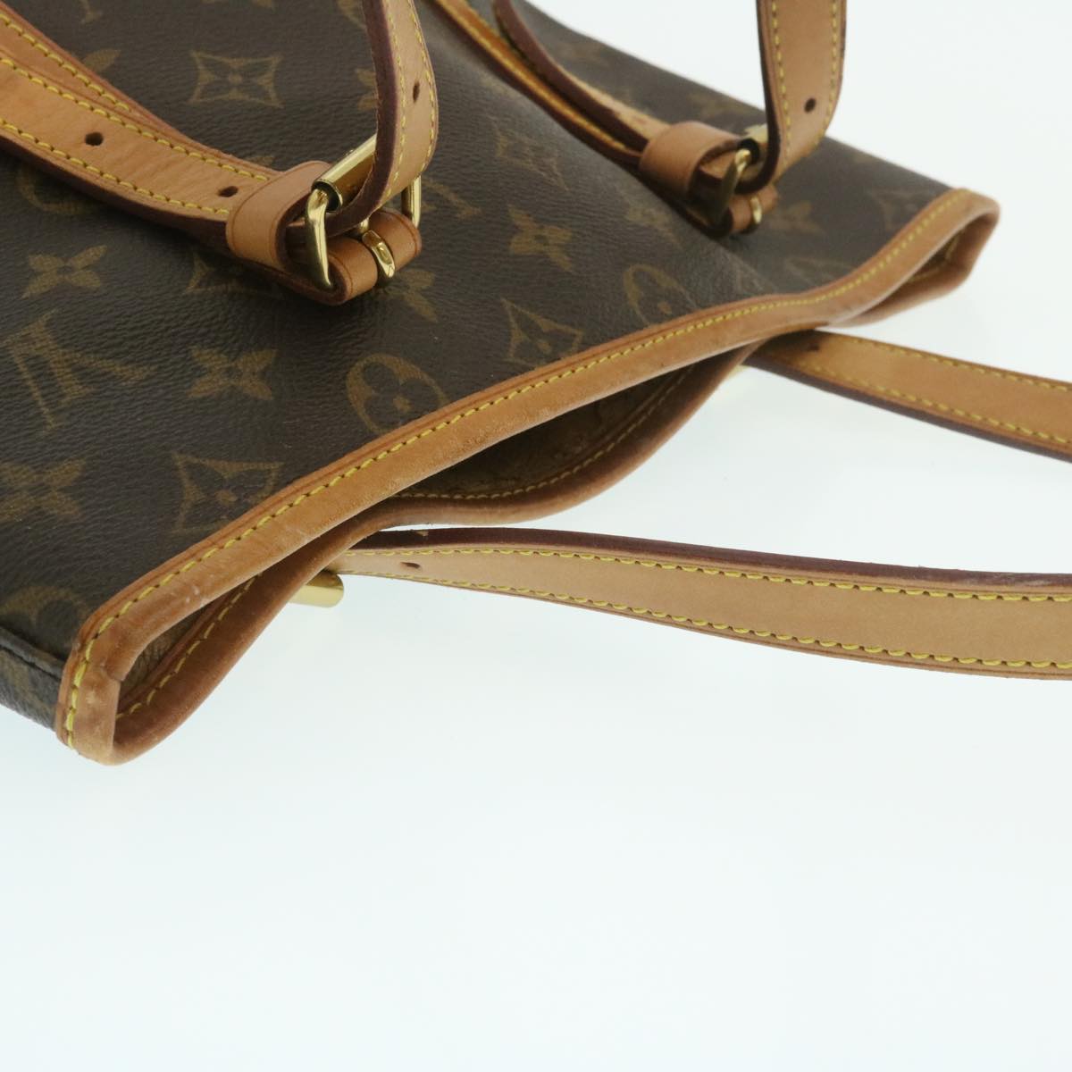 LOUIS VUITTON Monogram Bucket GM Shoulder Bag M42236 LV ac641