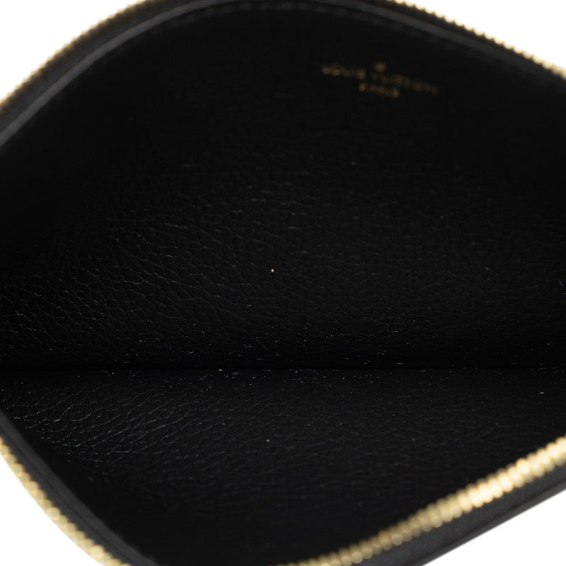 Louis Vuitton Monogram Implant Bicycle Chain Felice Chain Wallet M80482 Black Beige  Leather  Louis Vuitton