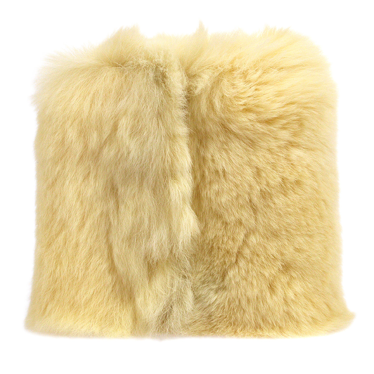 Luxury Chanel 2001 Fur Bracelet Wristband White