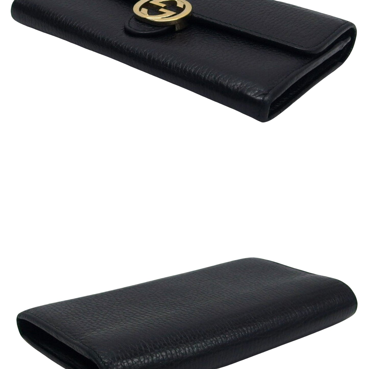 Luxury Gucci Trending 2025 Interlocking  Leather Wallet  ()