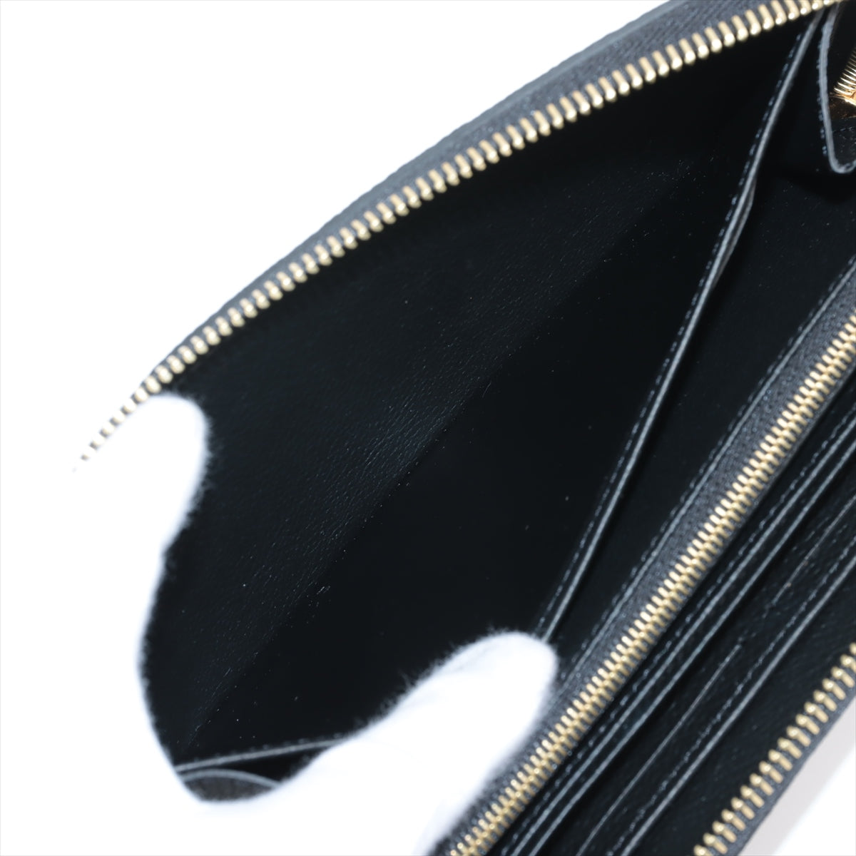 Louis Vuitton Bi-Color Monogram Implant Zippyr Wallet M80481 Noneir Round Zipper Wallet
