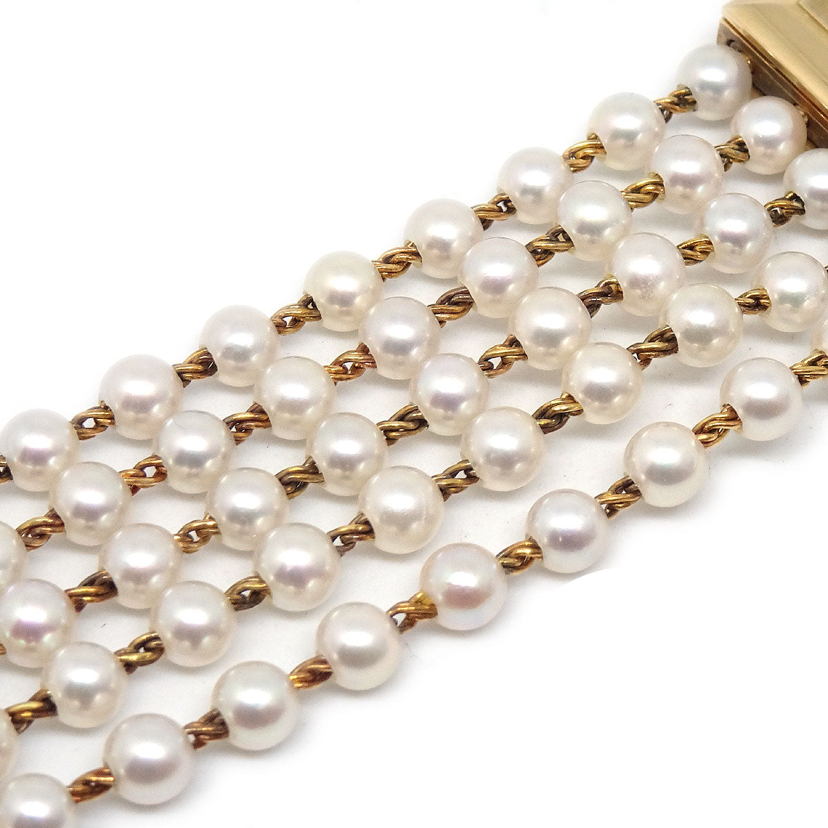 Luxury Chanel 1989 Pearl Mademoiselle Watch #M