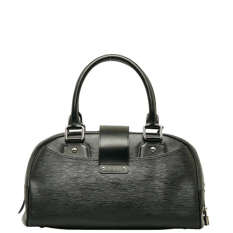 Louis Vuitton Epi Bowling Montaigne GM Handbag M59312 Noneir Black Leather  Louis Vuitton