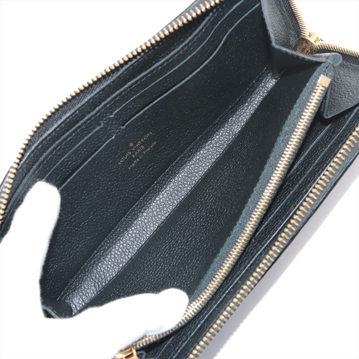 Louis Vuitton Monogram Amplant Portfolio Clemence M60171 Noneir Round  Wallet