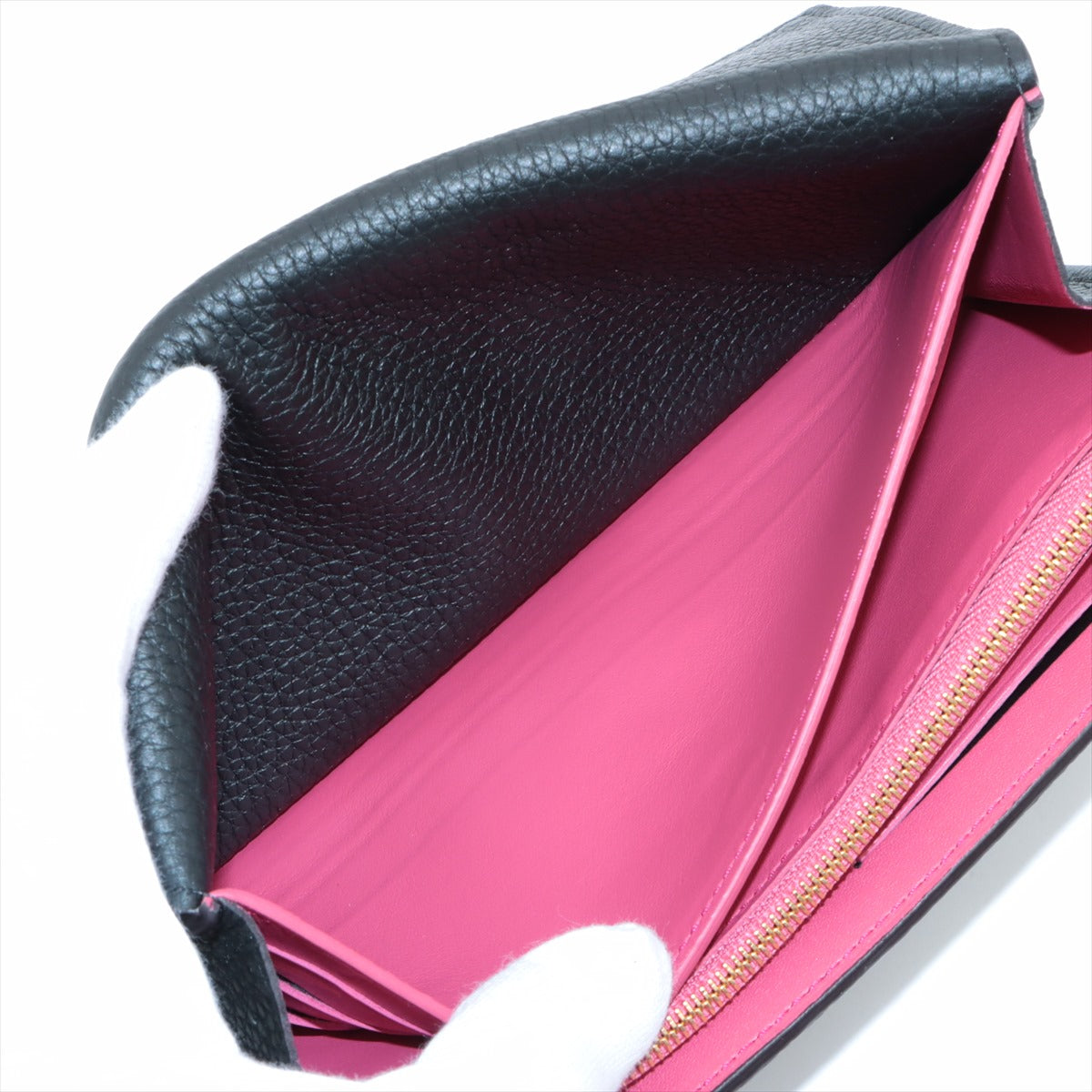 Louis Vuitton  Portfolio Capsine M61248 Noneir  Hot Pink Long  Reaction Wallet