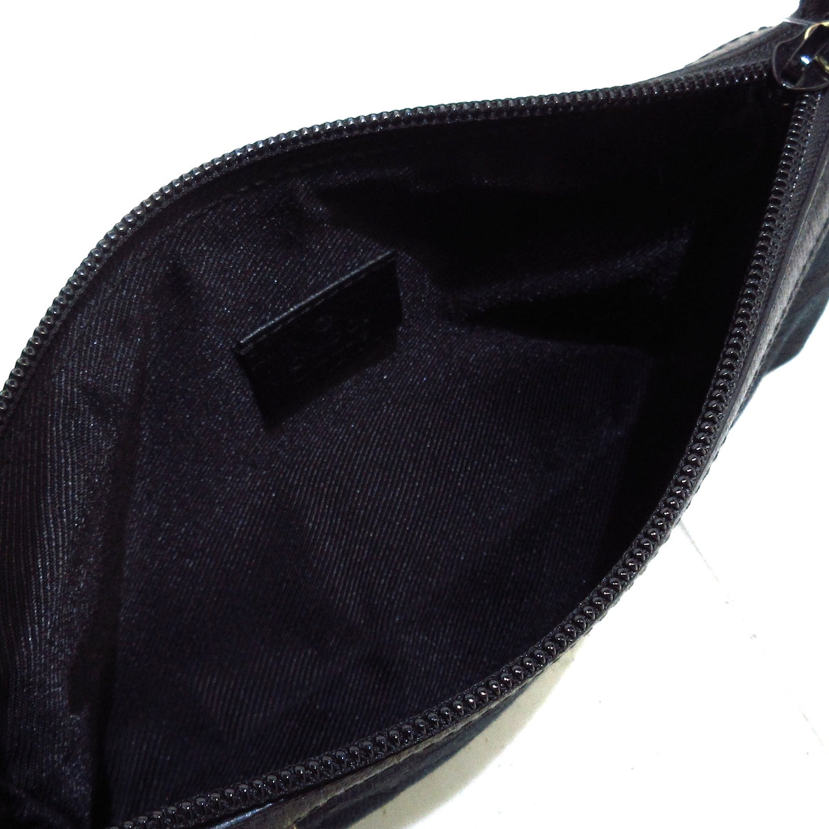 Gucci Abbey  Canvas Clutch Bag
