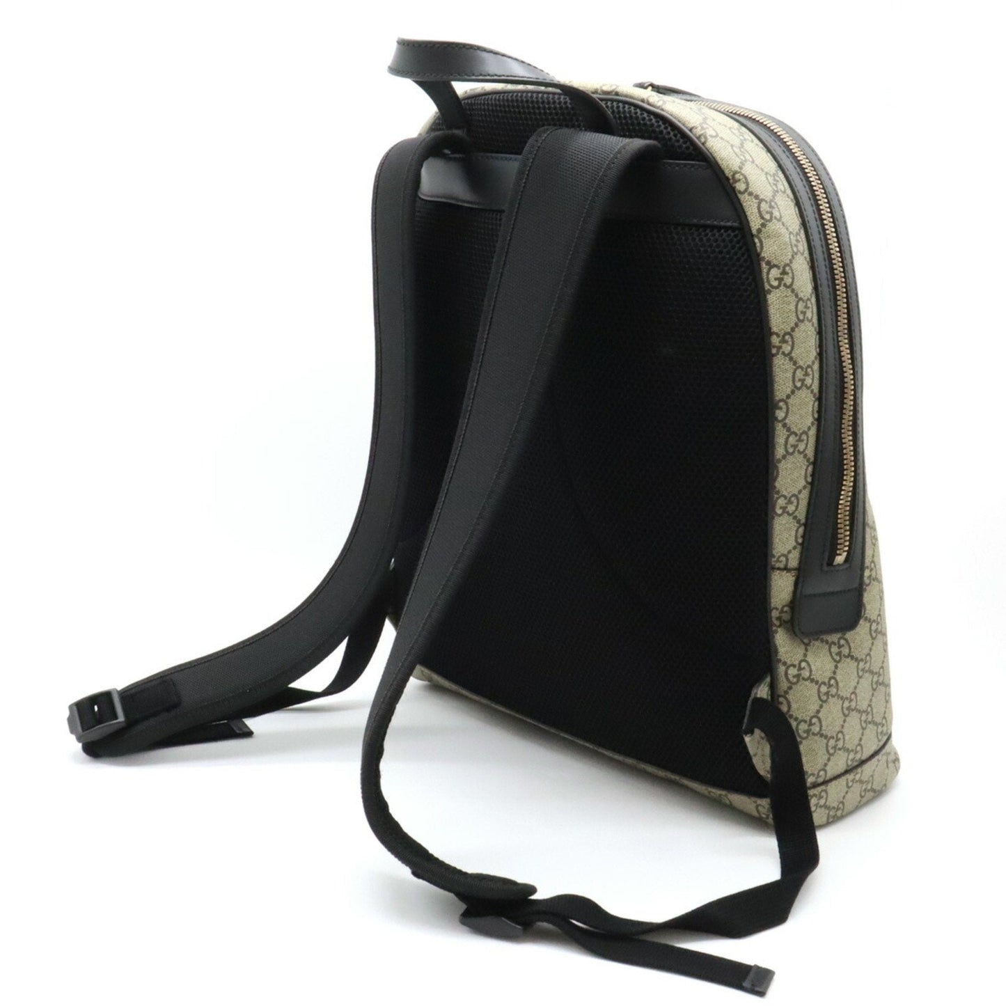 Luxury Gucci Trending 2025 Gg Supreme  Canvas Backpack Bag ()