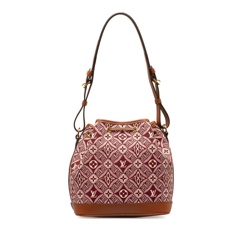 Louis Vuitton Monogram Putinoe SINCE 1854 Shoulder Bag M57154 Wine Red Brown Canvas Leather  Louis Vuitton
