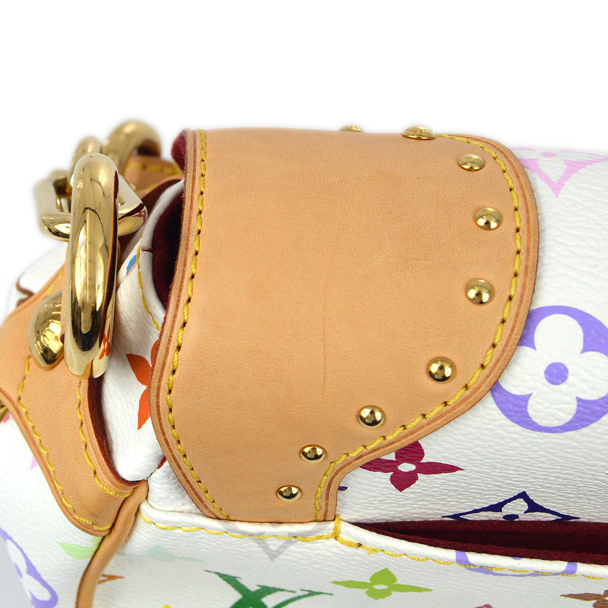 Louis Vuitton 2007 White Monogram Multicolor Marilyn M40127