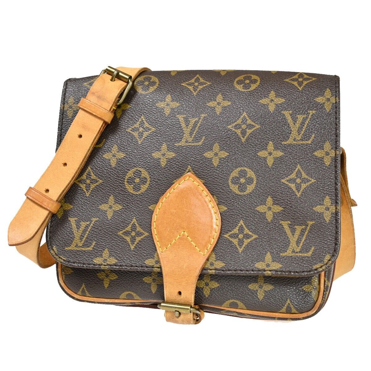 Louis Vuitton Cartouchiere  Canvas Shoulder Bag ()