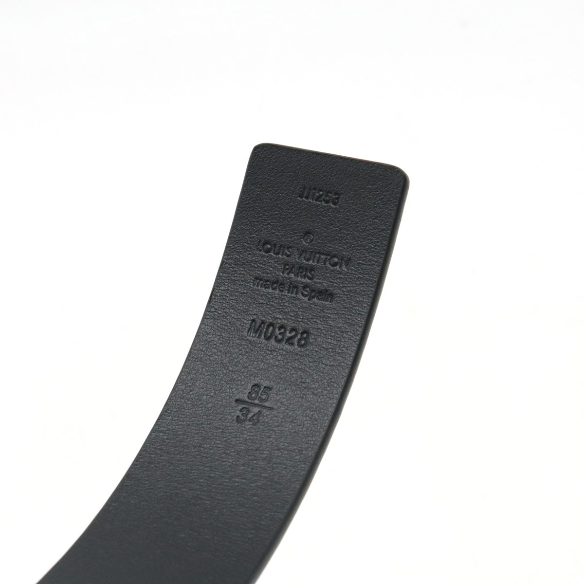 LOUIS VUITTON Louis Vuitton Monogram Emplant Belt LV iconic 30MM Reverseible Black Noneir Black #85 85/34 M0328V