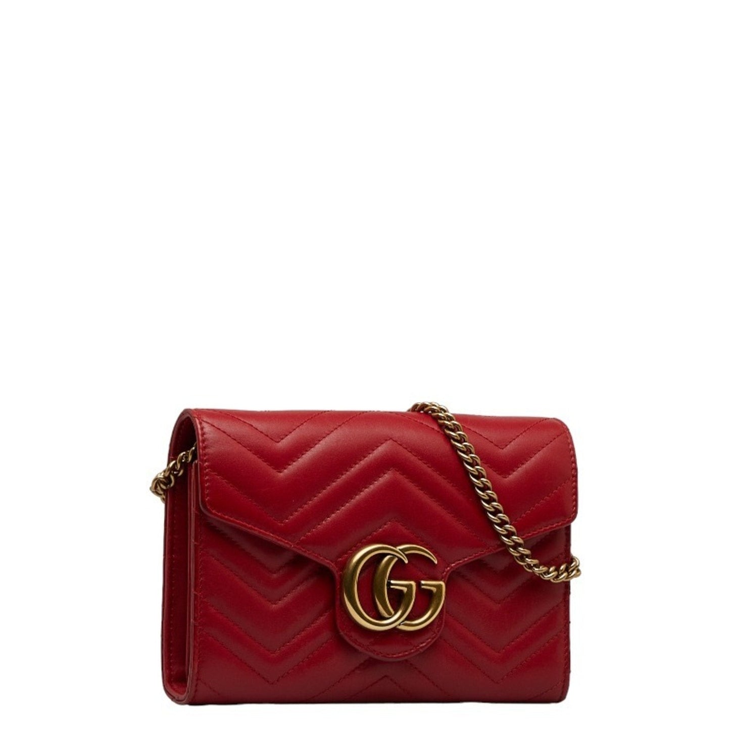 Luxury Gucci Trending 2025 Gg Marmont  Leather Shoulder Bag ()