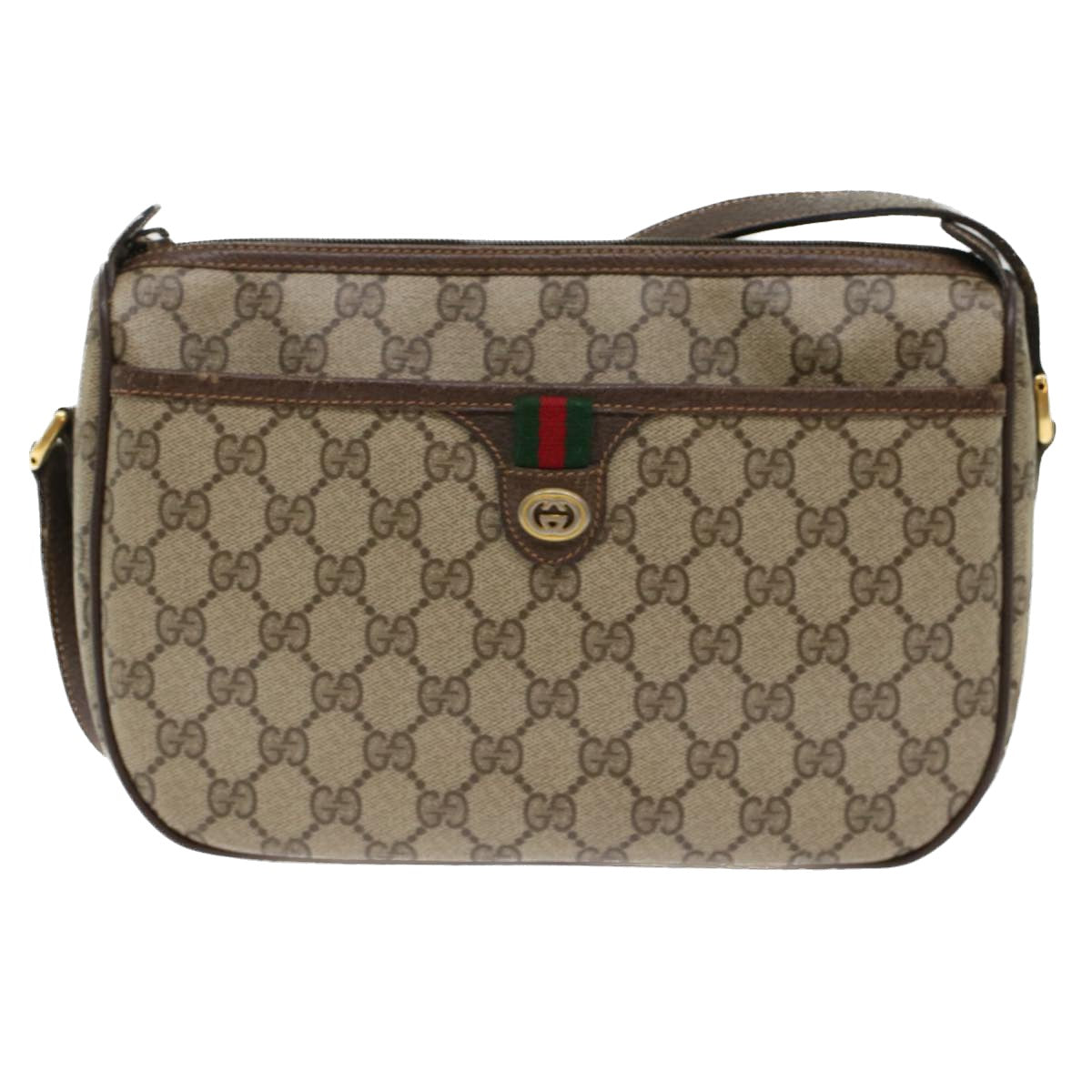 Gucci Gg Canvas  Canvas Shoulder Bag
