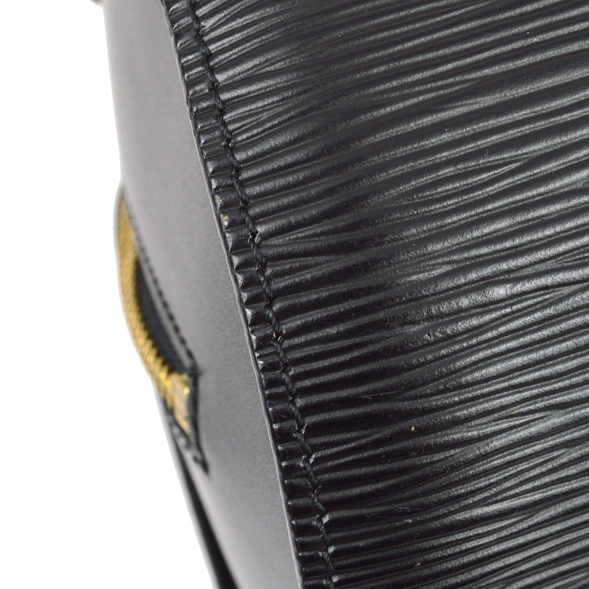 Louis Vuitton 1997 Black Epi Soufflot M52862