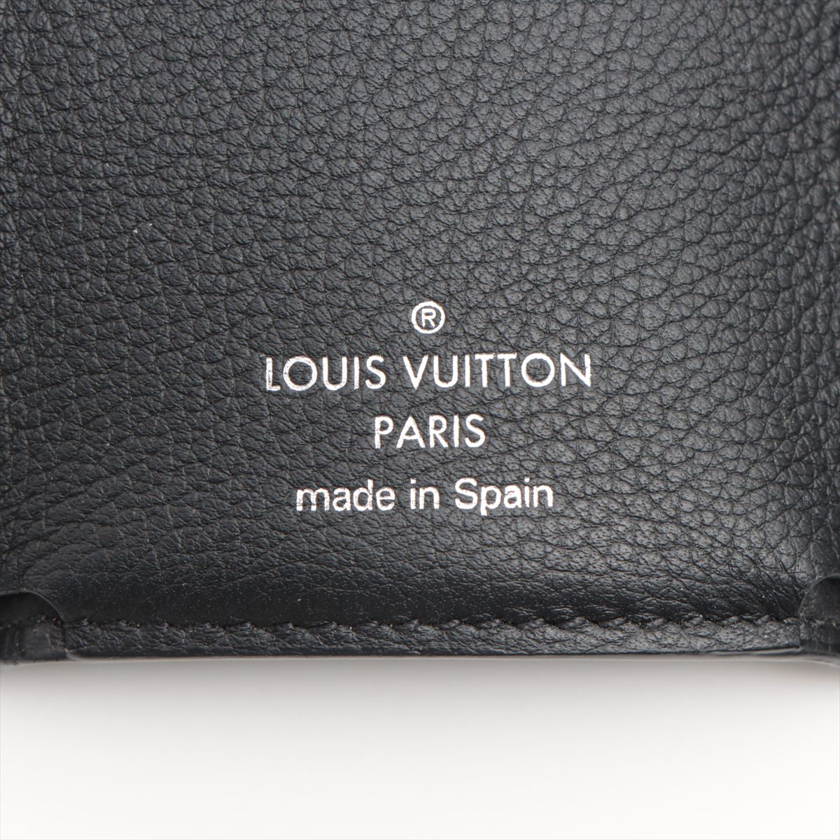 Louis Vuitton  Portfolio Lock Mini M63921 Noneir Compact Wallet