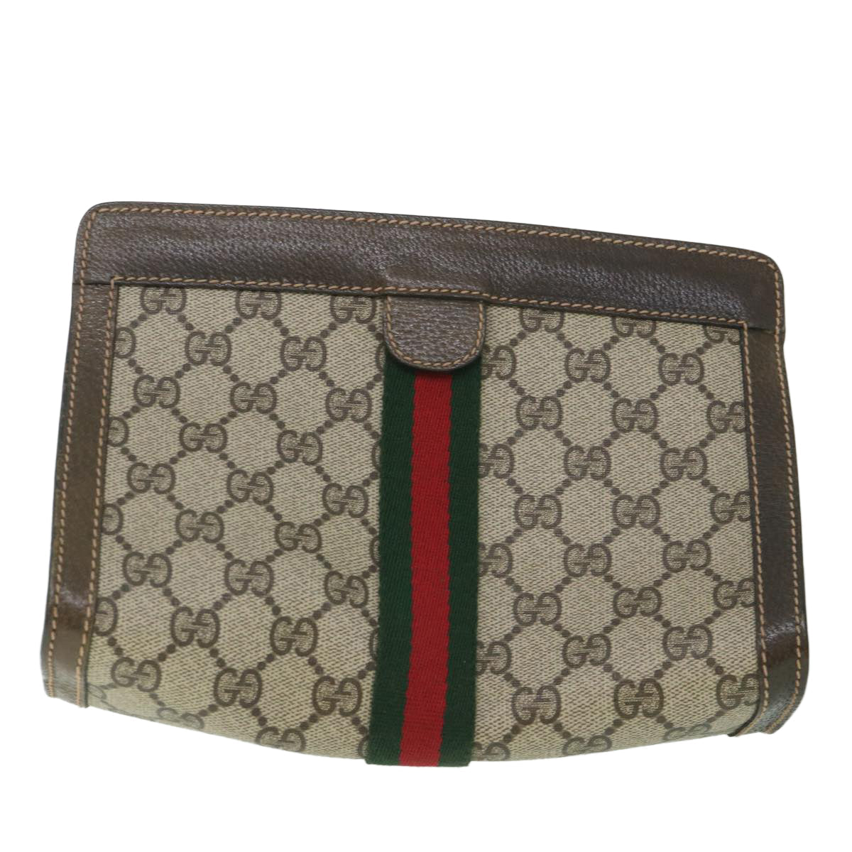 Gucci Ophidia  Canvas Clutch Bag ()
