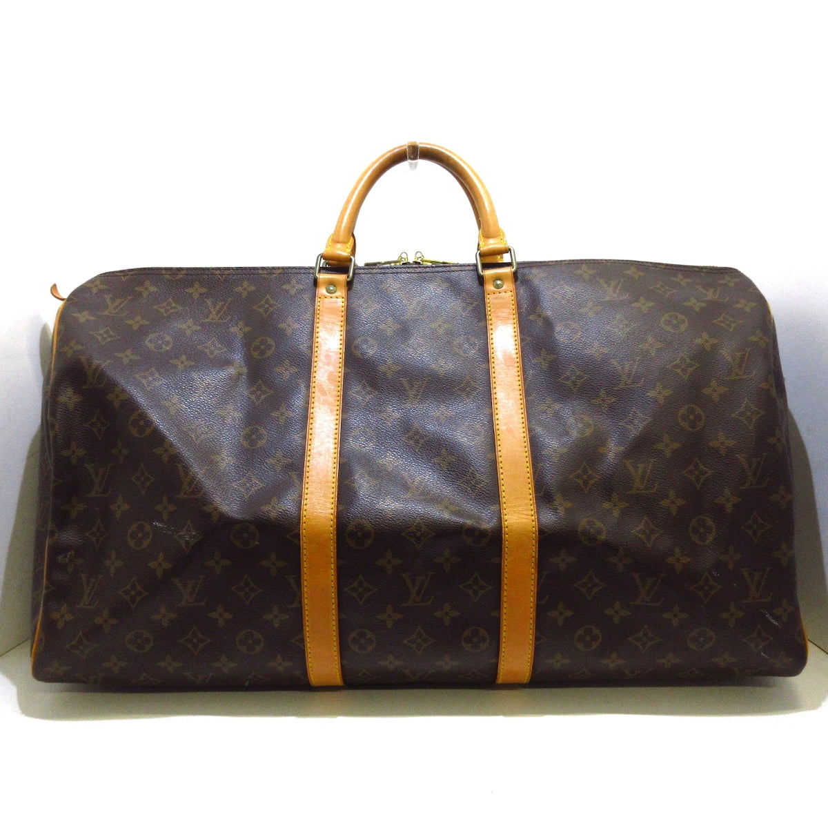 Louis Vuitton Keepall 55  Canvas Travel Bag ()