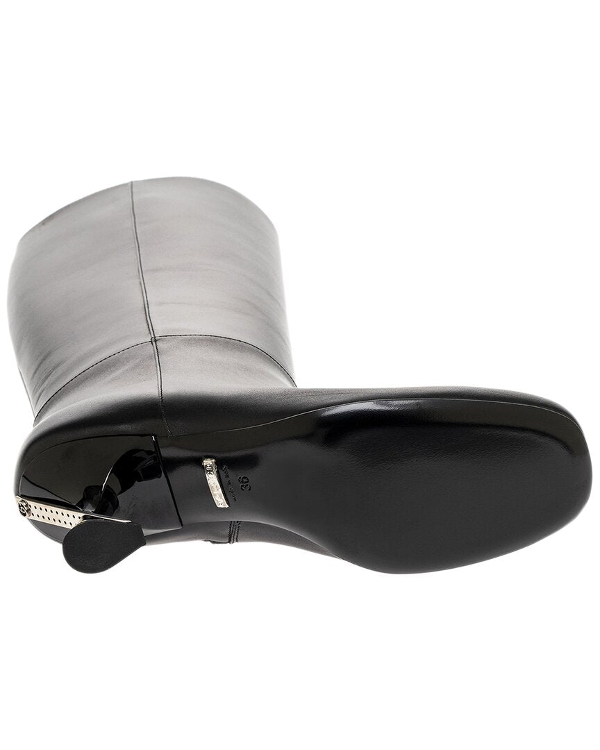 Gucci Interlocking G Leather Boot