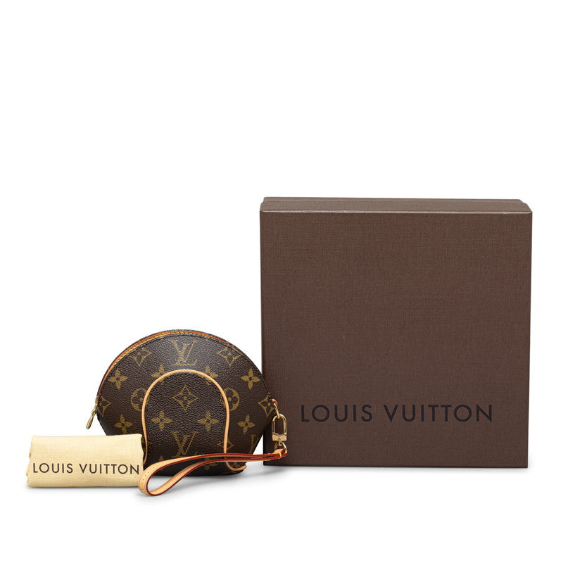 Louis Vuitton Monogram Mini Ellipse Handbag M51129 Brown PVC Leather  Louis Vuitton