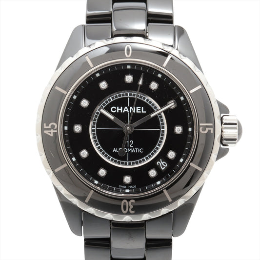 Chanel J12 H1626 SSCE AT Black