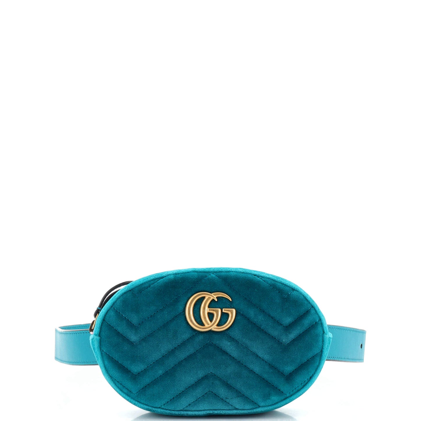 Luxury Gucci Trending 2025 GG Marmont Belt Bag Matelasse Velvet