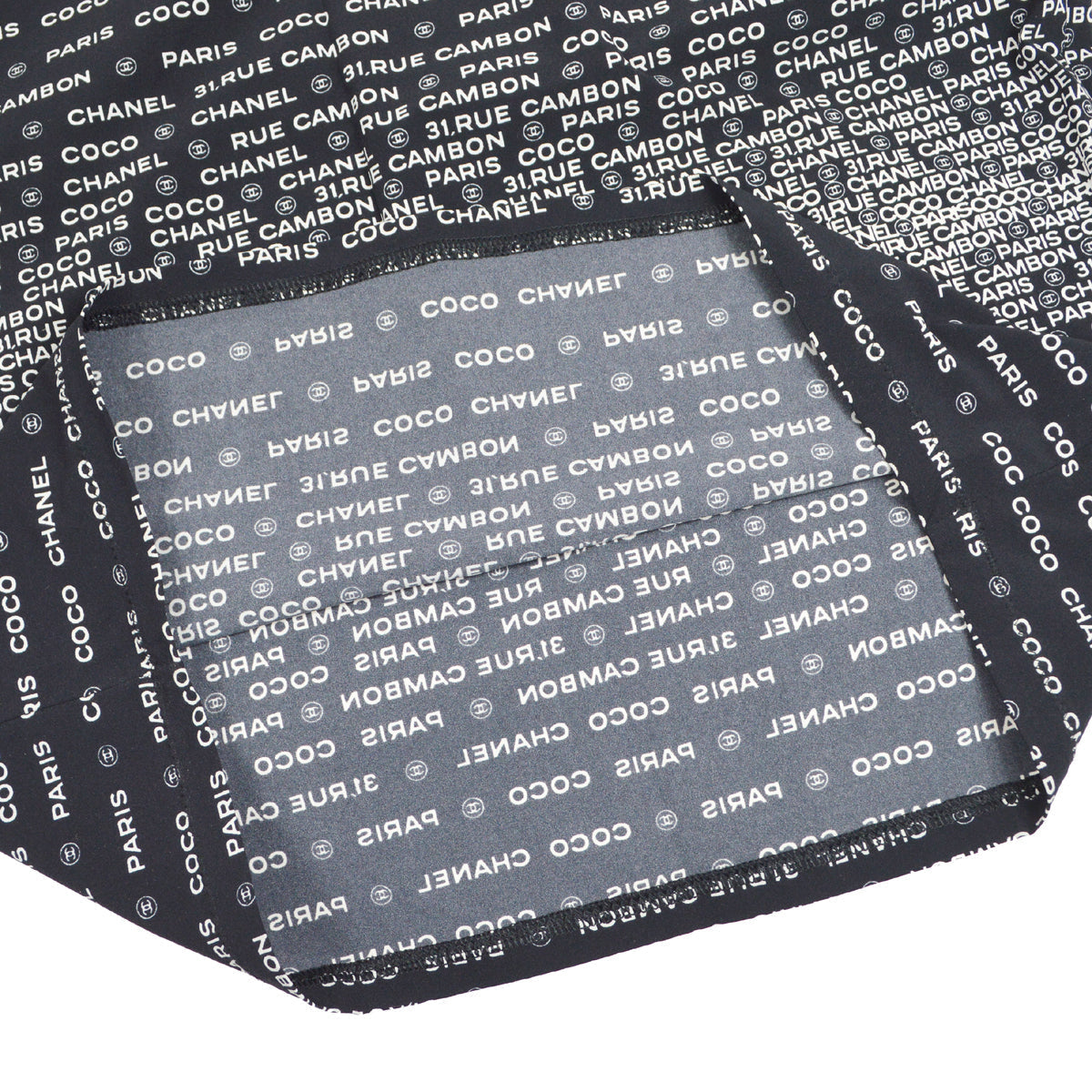 Luxury Chanel 2009 Spring logo-print V-neck T-shirt #34