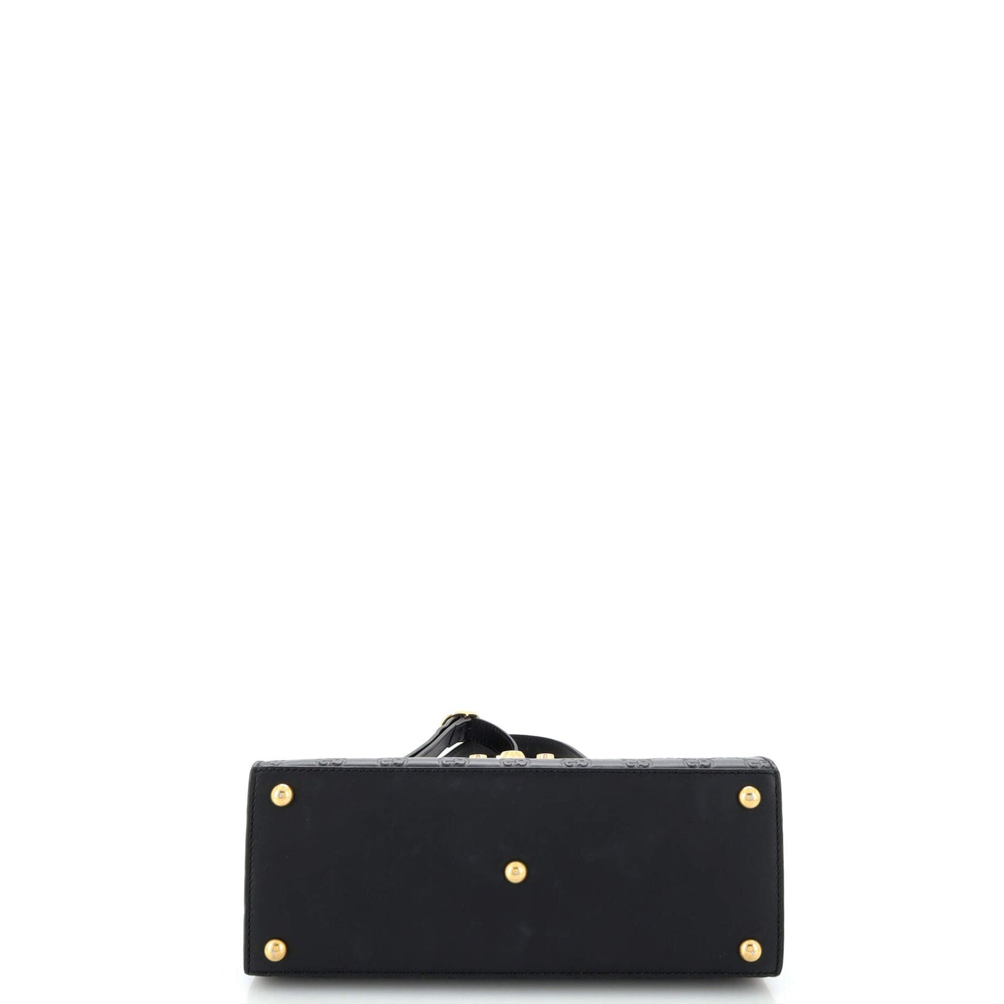 Padlock Top Handle Bag Guccissima Leather Small