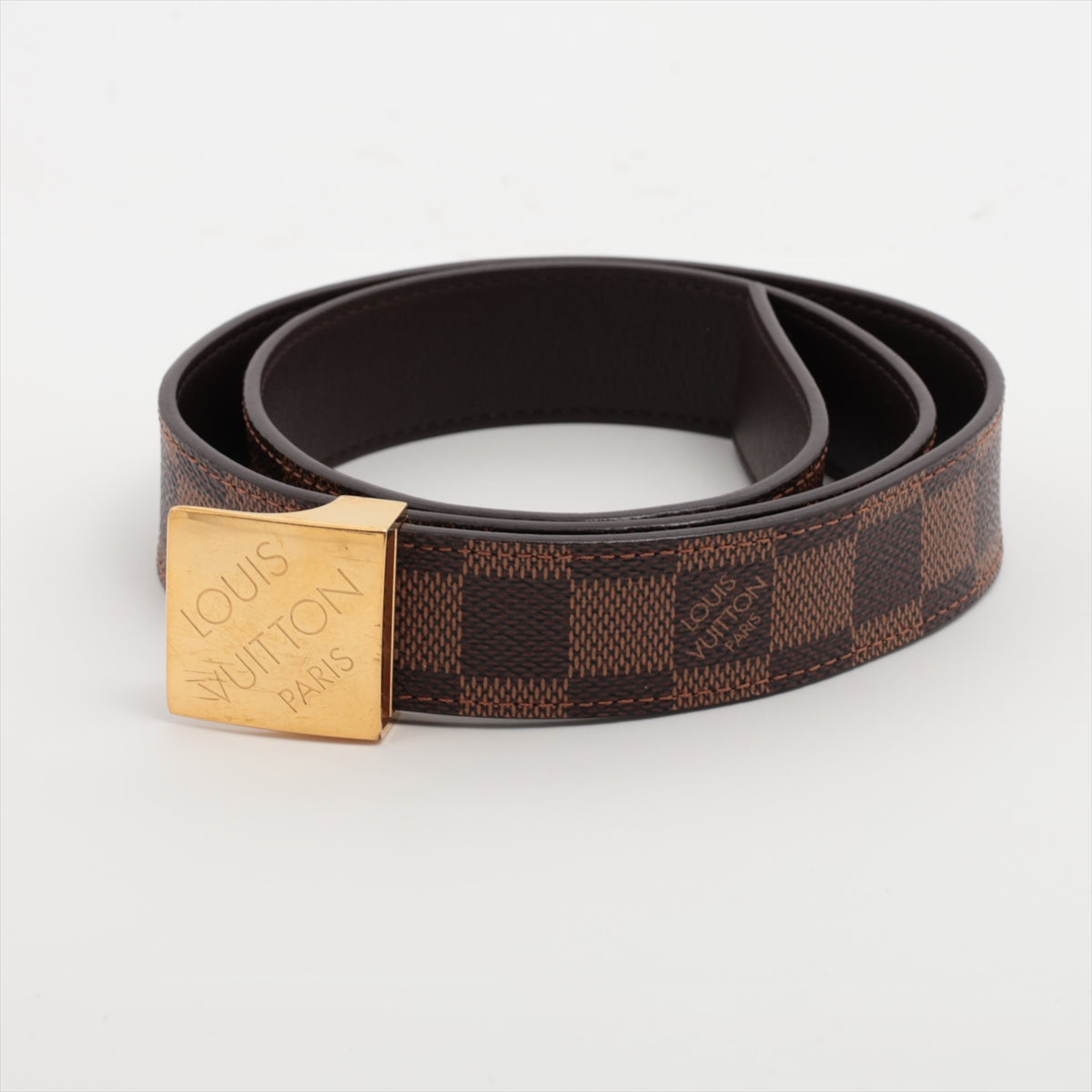 Louis Vuitton Sanctuary Carre 80/32 Belt 80/32 PVC  Leather Brown Damiet