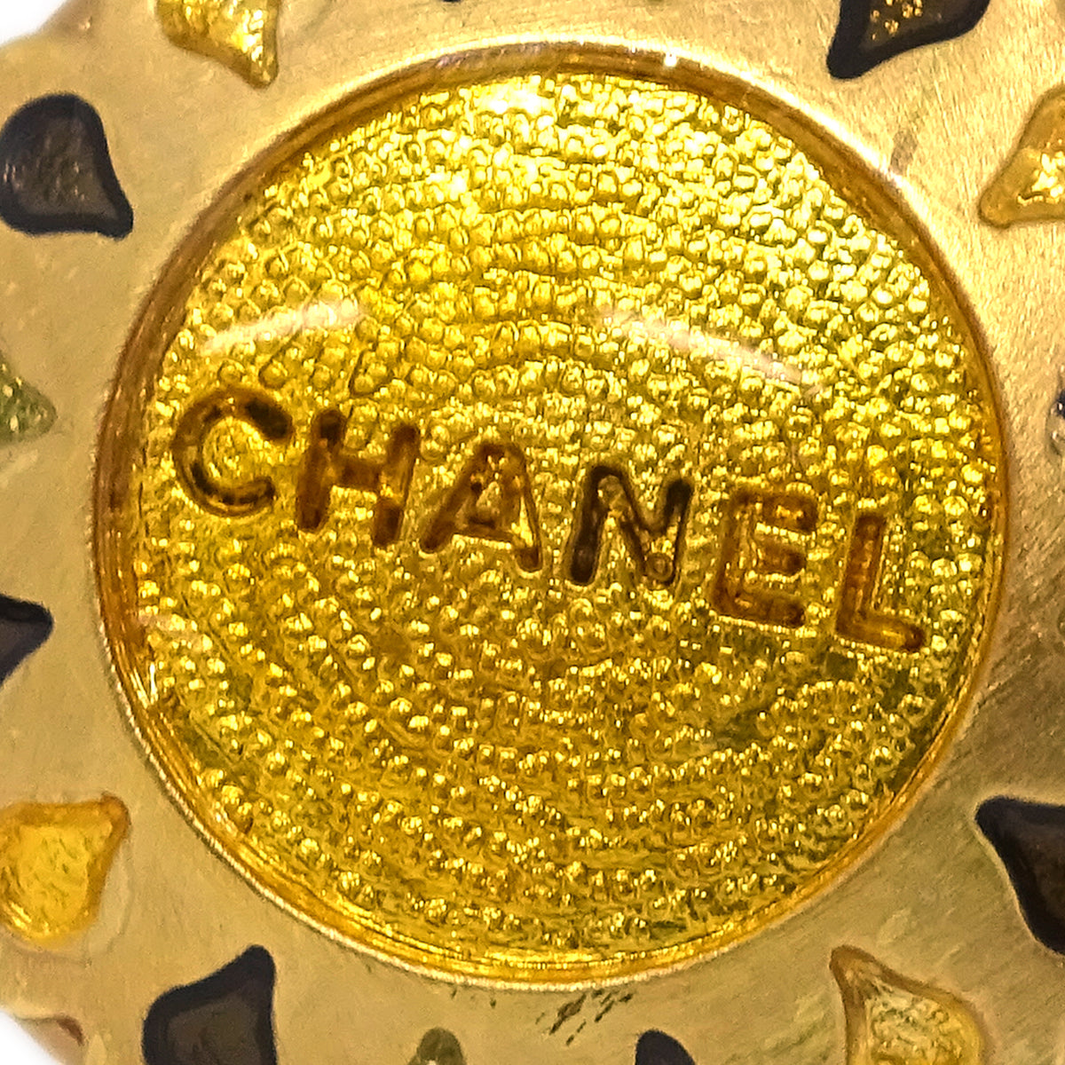 Chanel Ring Gold #11 #51 99A
