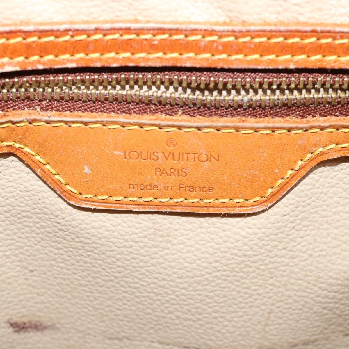 LOUIS VUITTON Monogram Bucket GM Shoulder Bag M42236 LV ai079