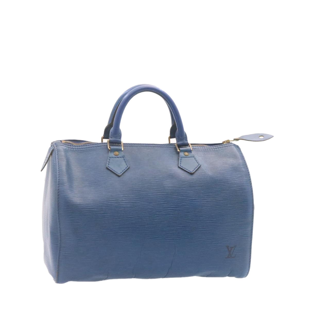 LOUIS VUITTON Epi Alma Hand Bag Blue M52145 LV ai161