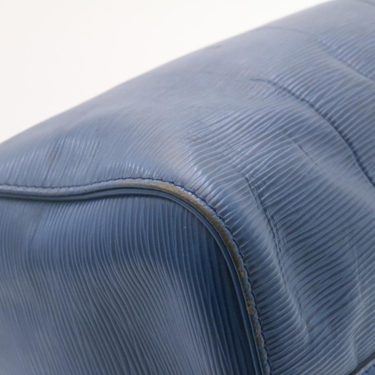 LOUIS VUITTON Epi Alma Hand Bag Blue M52145 LV ai161
