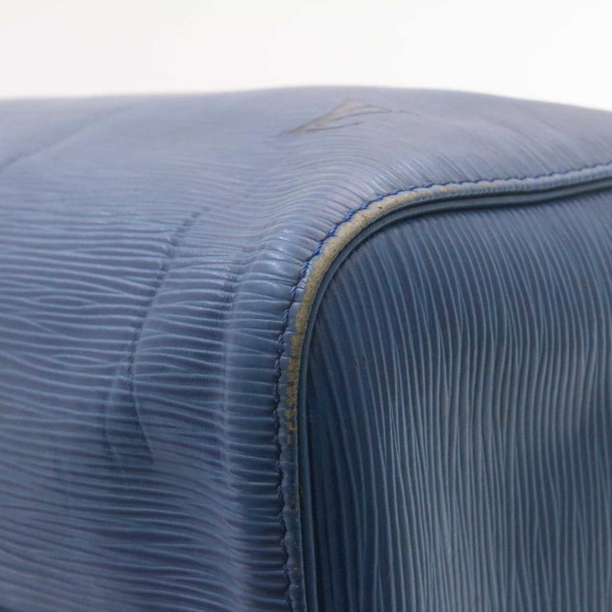 LOUIS VUITTON Epi Alma Hand Bag Blue M52145 LV ai161