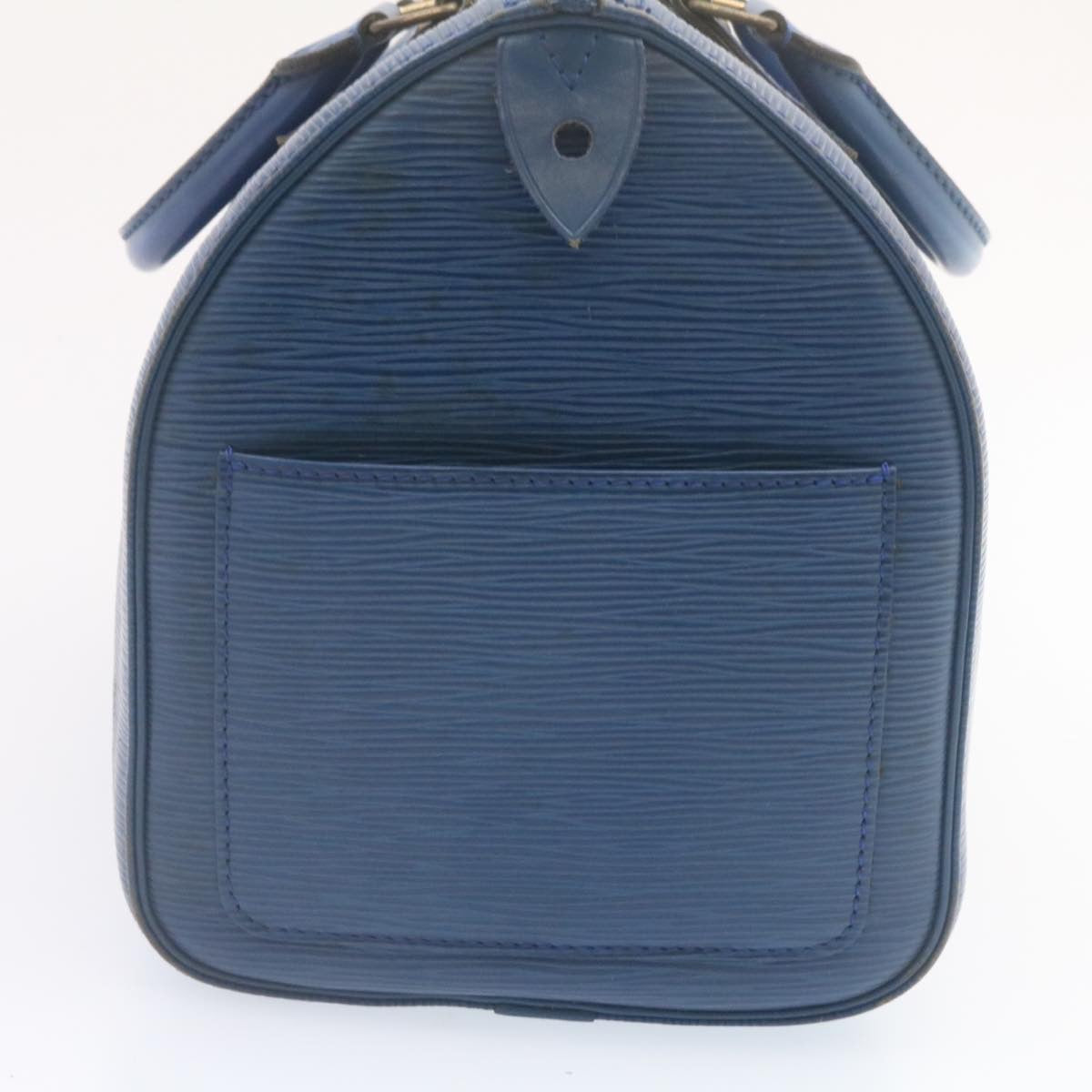 LOUIS VUITTON Epi Alma Hand Bag Blue M52145 LV ai161