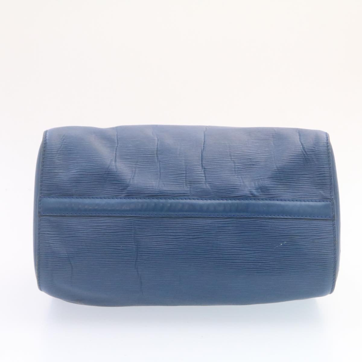 LOUIS VUITTON Epi Alma Hand Bag Blue M52145 LV ai161