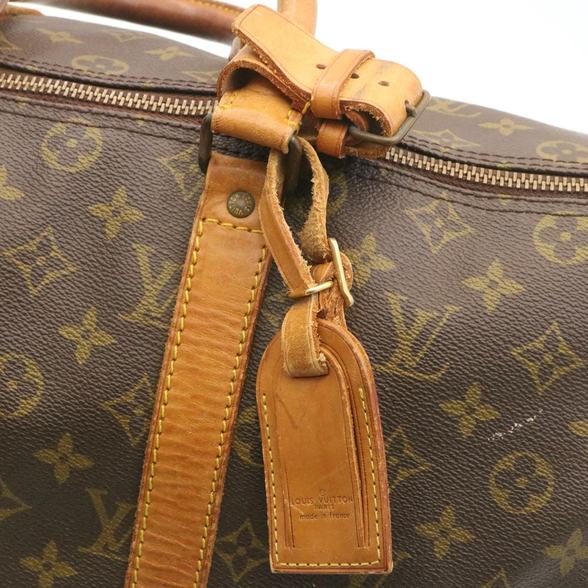 LOUIS VUITTON Monogram Keepall 45 Boston Bag Vintage M41428 LV ai219