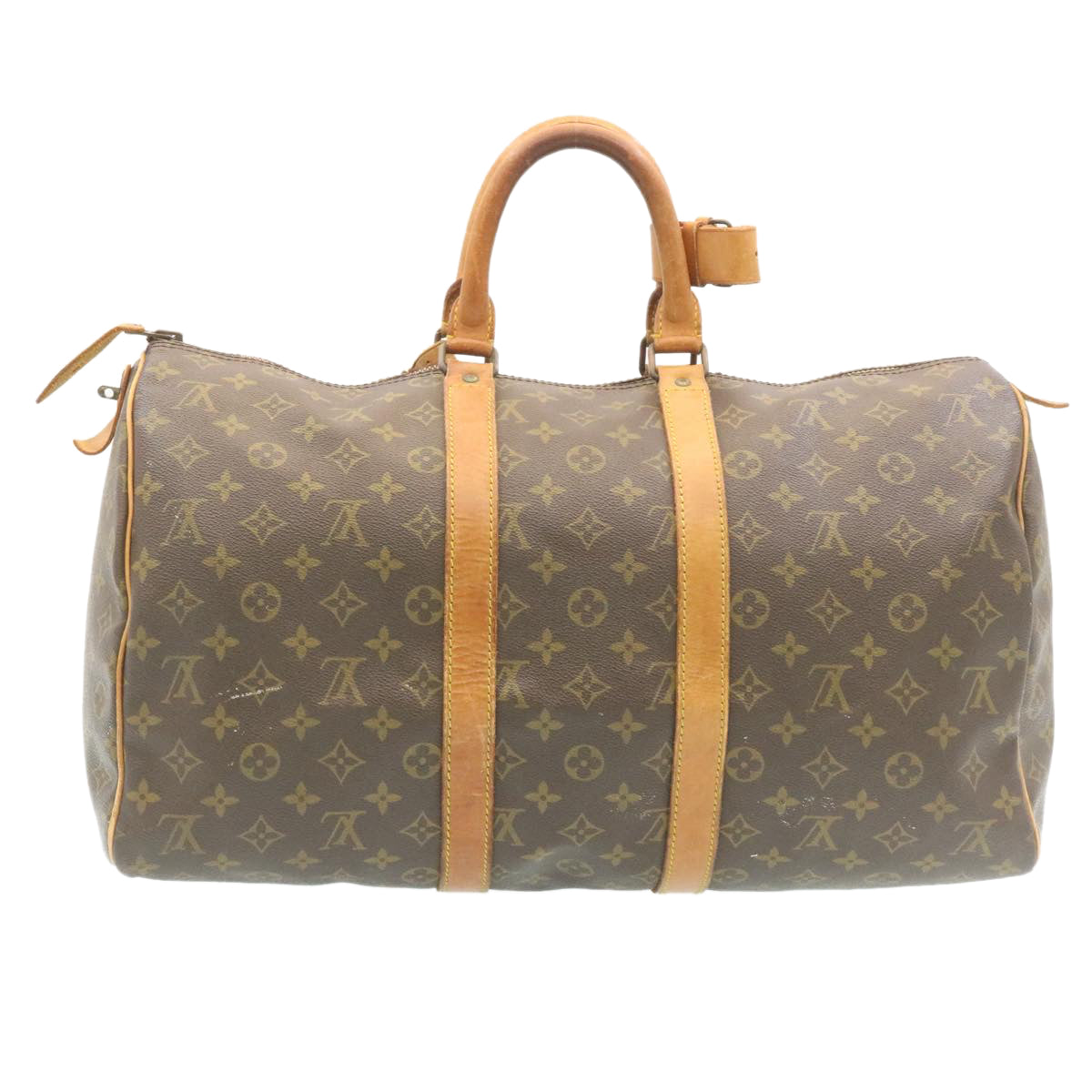 LOUIS VUITTON Monogram Keepall 45 Boston Bag Vintage M41428 LV ai219