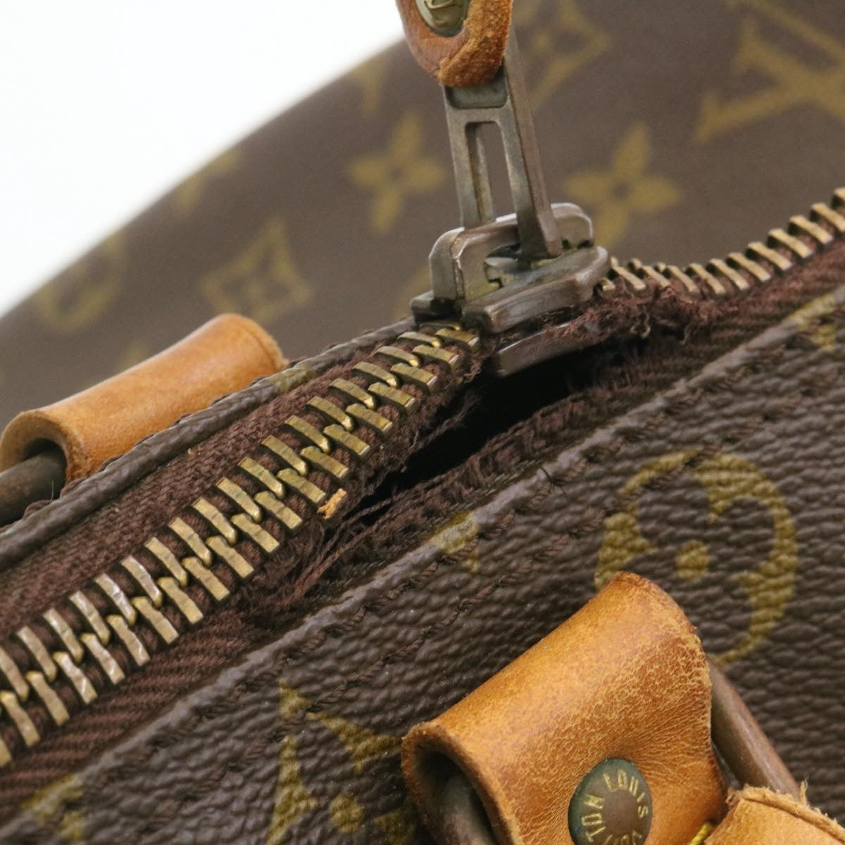 LOUIS VUITTON Monogram Keepall 45 Boston Bag Vintage M41428 LV ai219