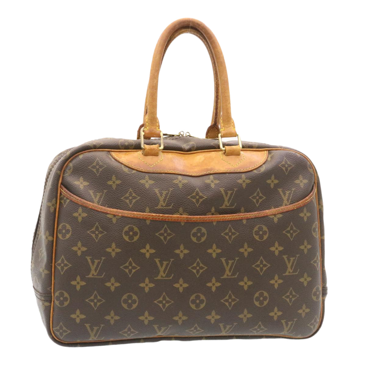 LOUIS VUITTON Monogram Deauville Hand Bag M47270 LV ai296