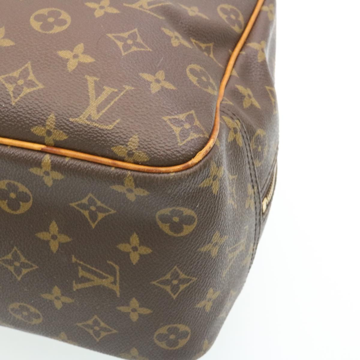 LOUIS VUITTON Monogram Deauville Hand Bag M47270 LV ai296