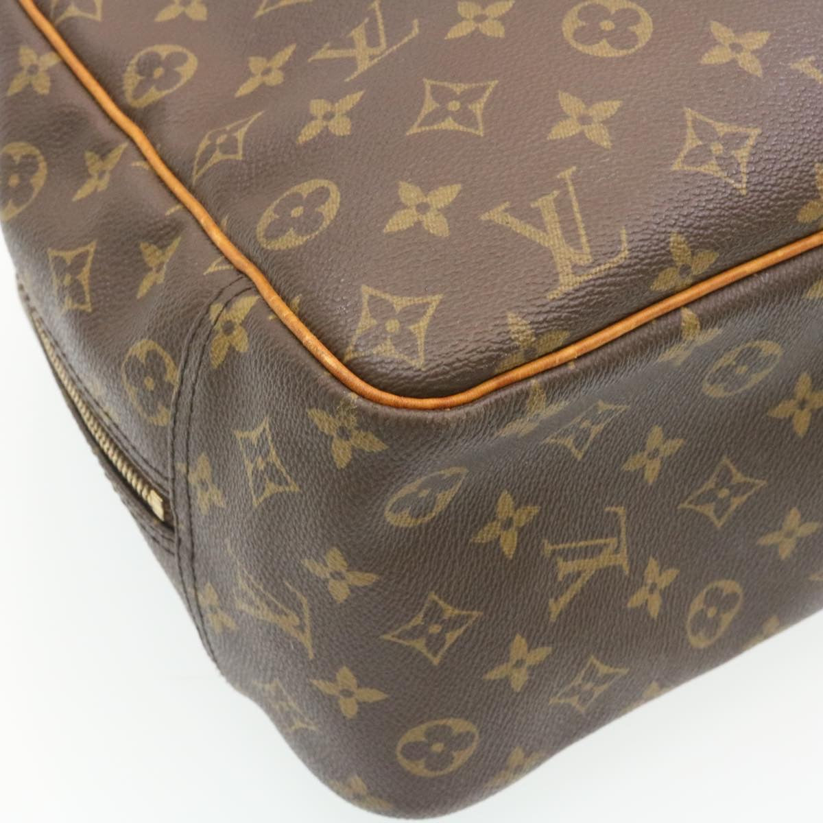 LOUIS VUITTON Monogram Deauville Hand Bag M47270 LV ai296