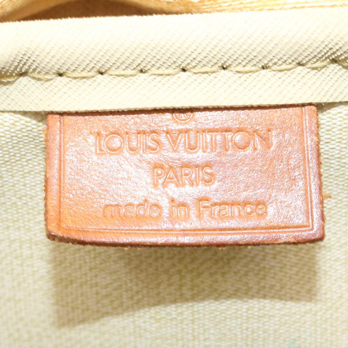LOUIS VUITTON Monogram Deauville Hand Bag M47270 LV ai296