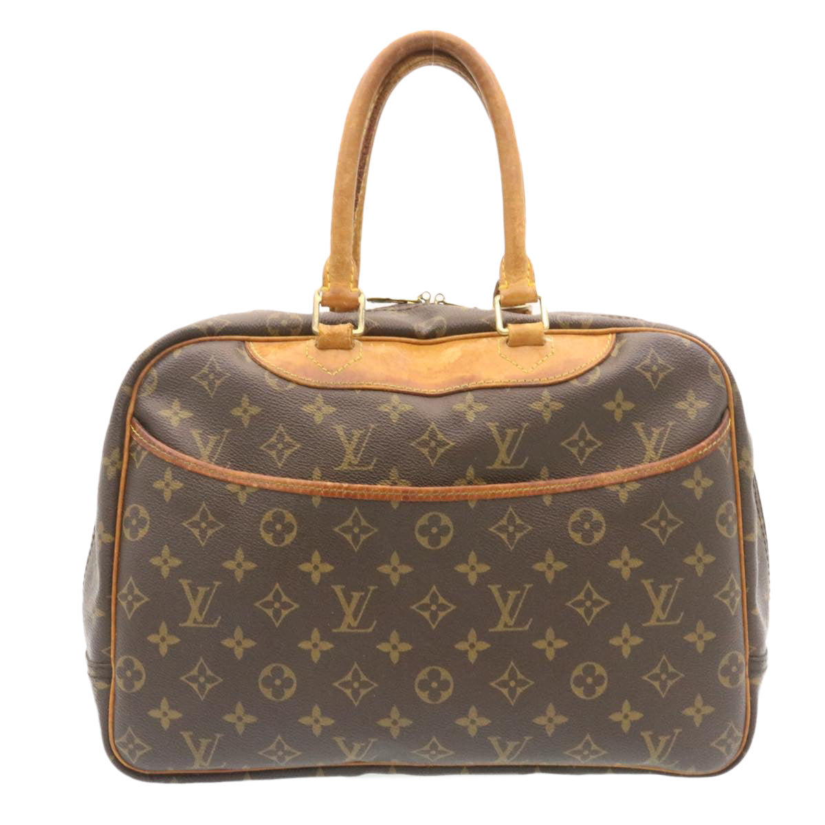 LOUIS VUITTON Monogram Deauville Hand Bag M47270 LV ai296