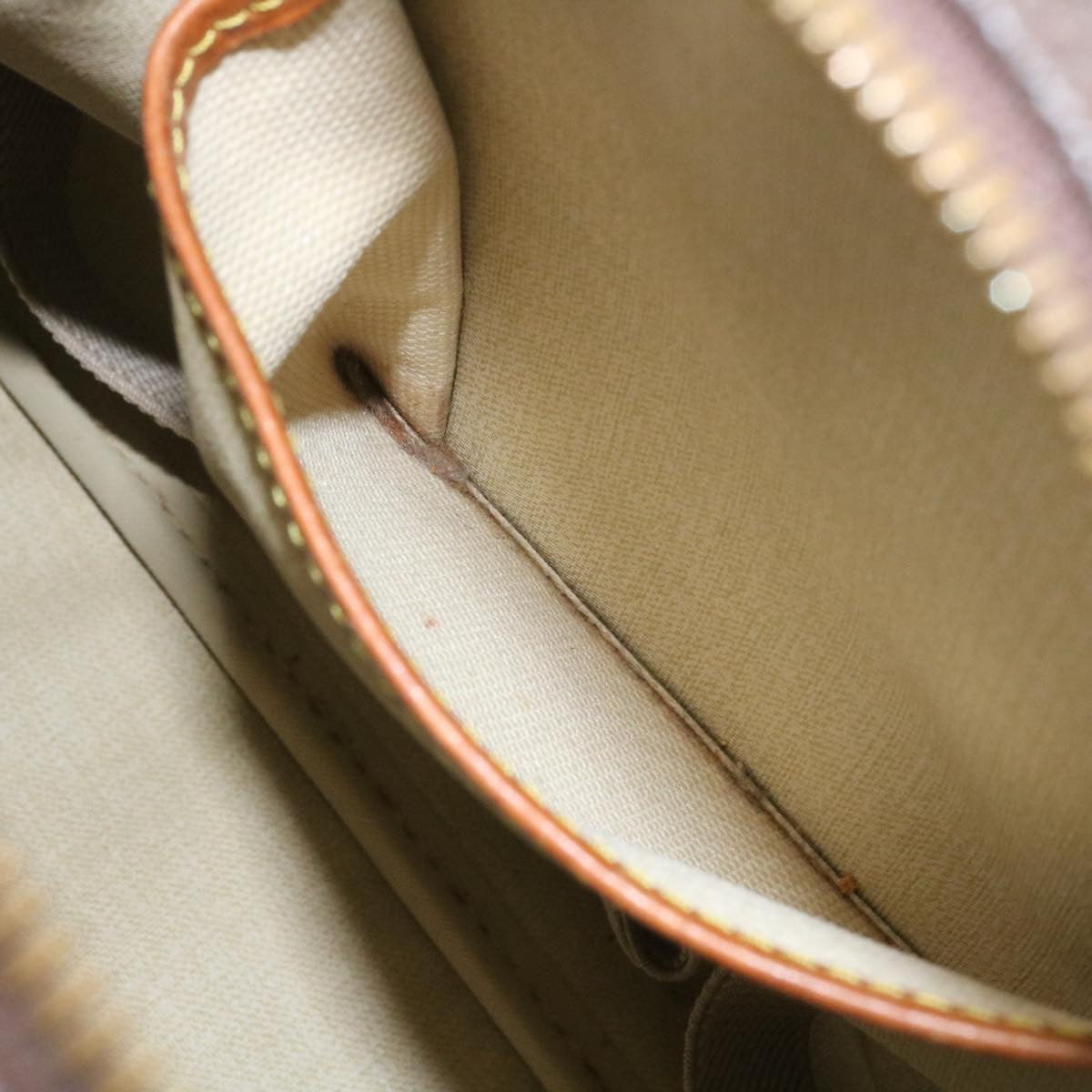 LOUIS VUITTON Monogram Deauville Hand Bag M47270 LV ai296
