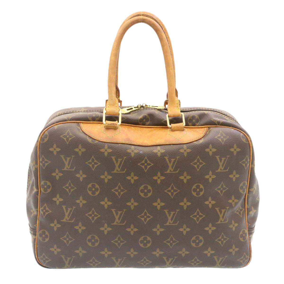 LOUIS VUITTON Monogram Deauville Hand Bag M47270 LV ai296