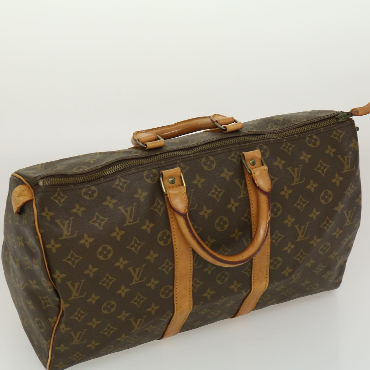 LOUIS VUITTON Monogram Keepall 45 Boston Bag Vintage M41428 LV ai379