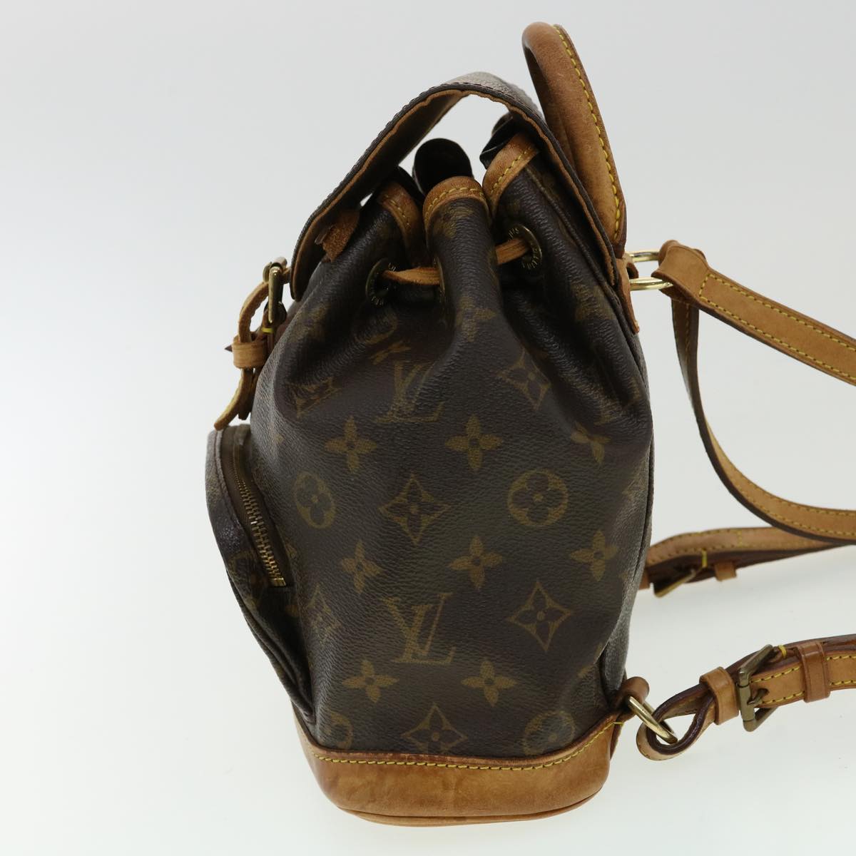 LOUIS VUITTON Monogram Montsouris PM Backpack M51137 LV ai426