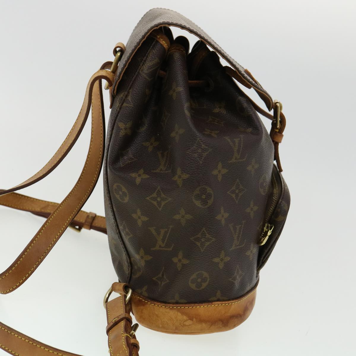 LOUIS VUITTON Monogram Montsouris MM Backpack M51136 LV ai427
