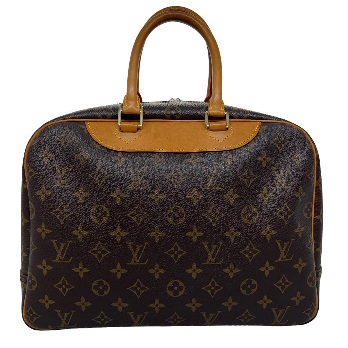 LOUIS VUITTON Monogram Deauville Hand Bag M47270 LV ai440