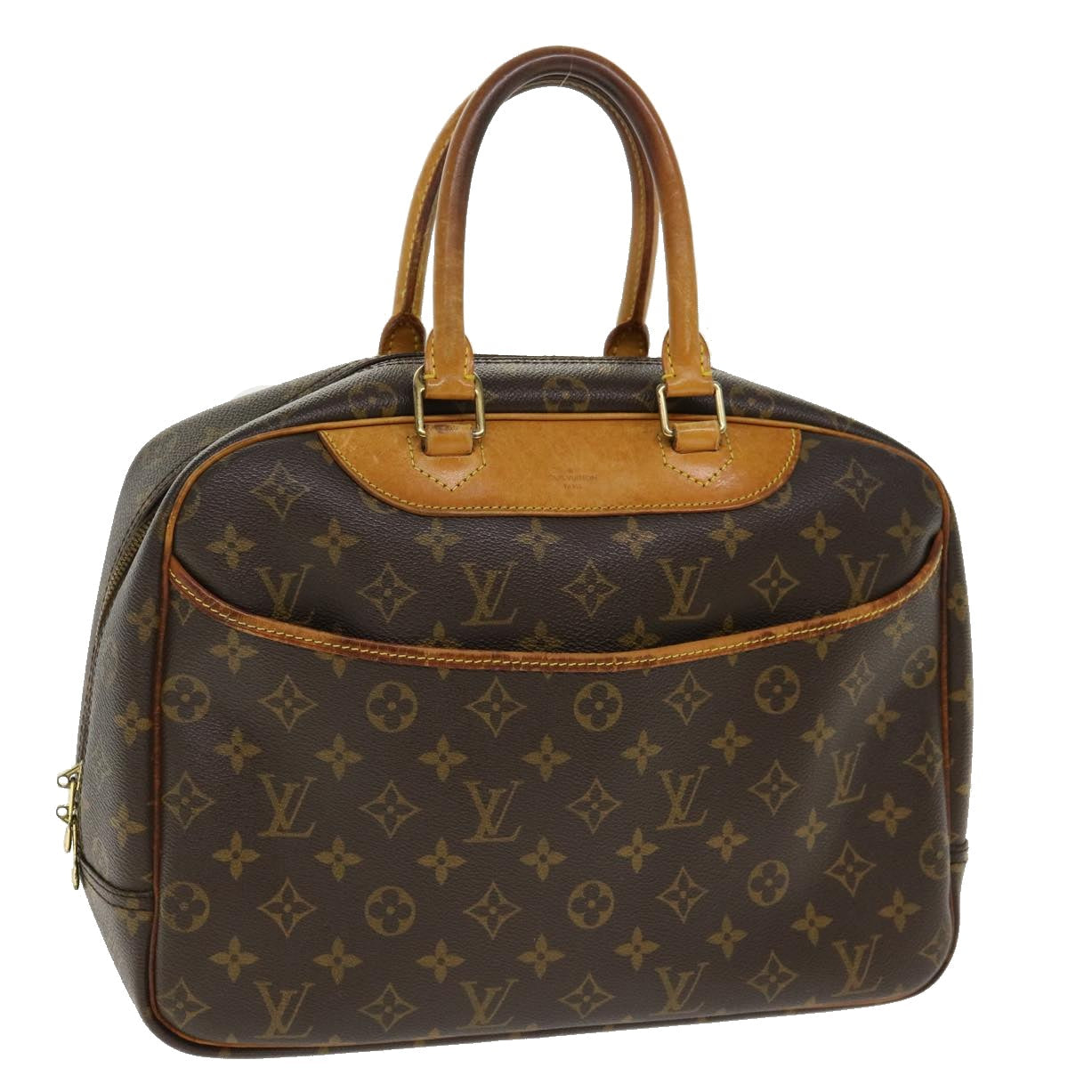 LOUIS VUITTON Monogram Deauville Hand Bag M47270 LV ai443